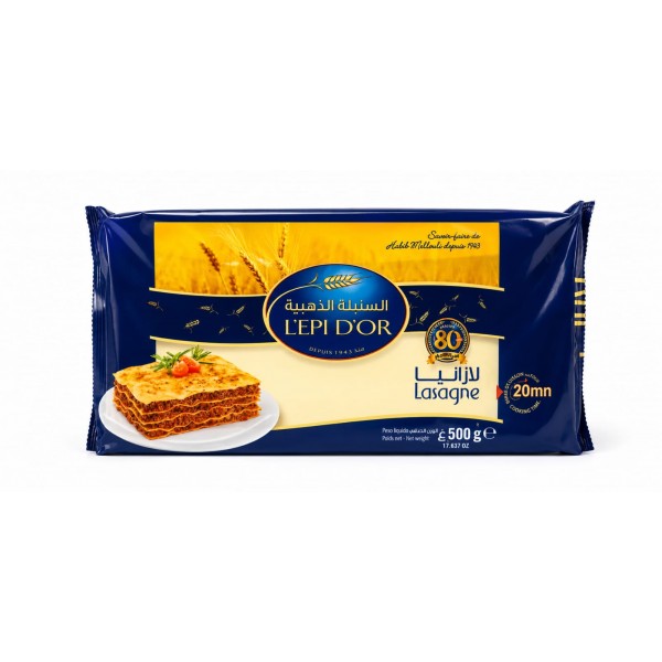 L’Epi d’Or Lasagne 500g