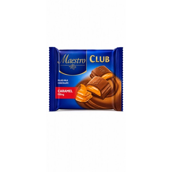 Maestro Club filled milk chocolate with caramel
