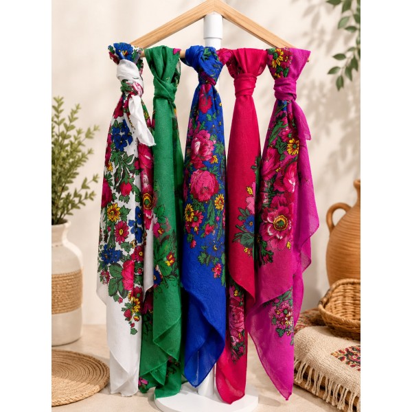 Tunisia floral Scarf Women