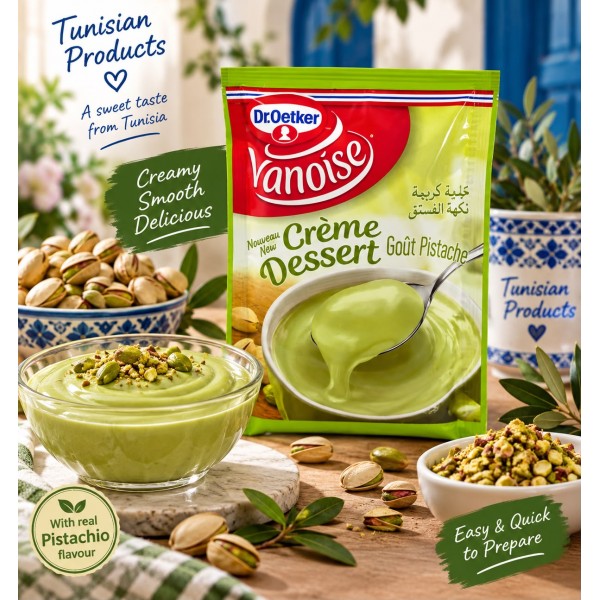 Vanoise Pistachio Dessert Cream 38g