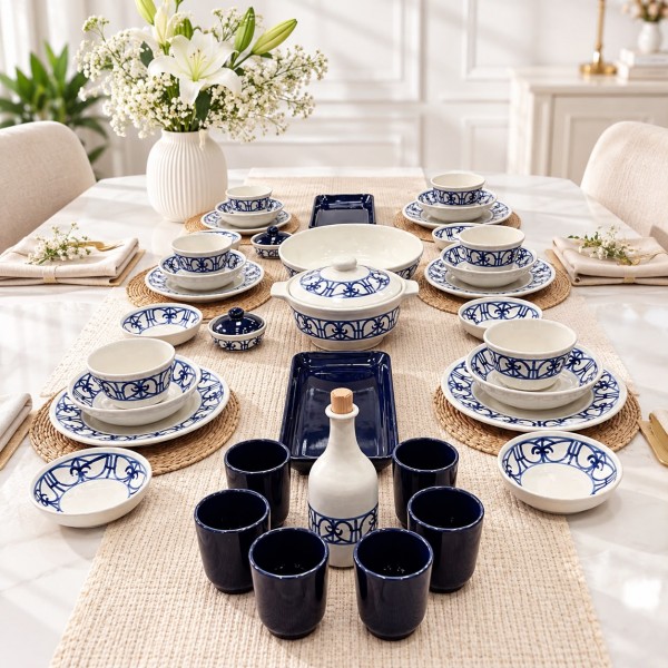 Set of ceramic decorative design 42pcs