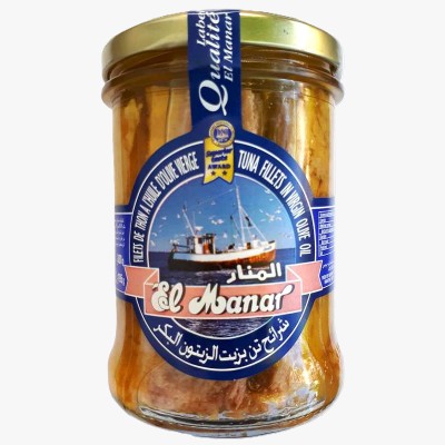 شرائح تونة المنار بزيت...