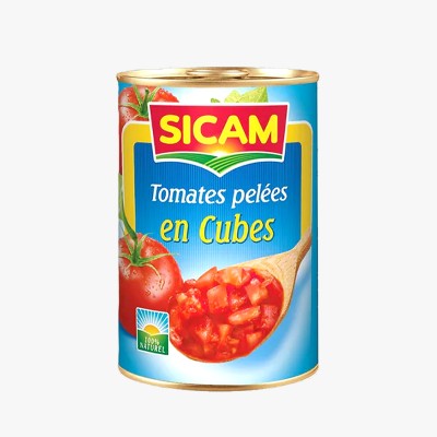 Diced Peeled Tomatoes Sicam...