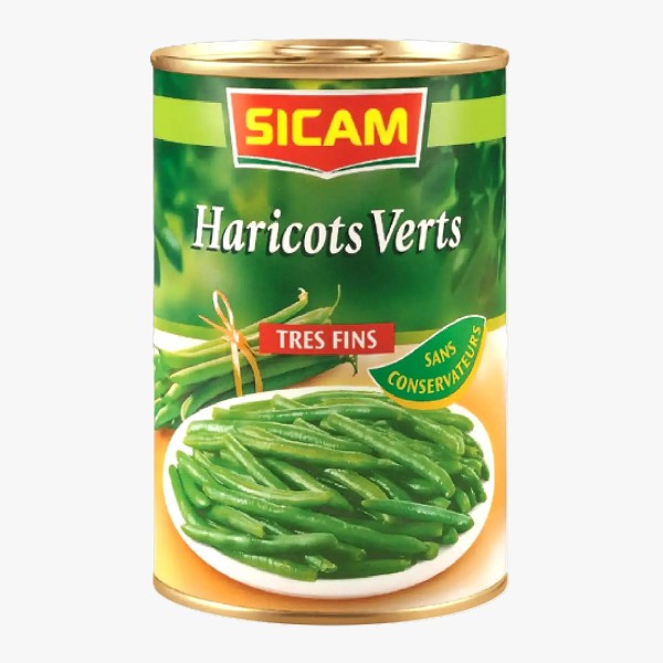 Green Beans Very Fine Sicam 400g