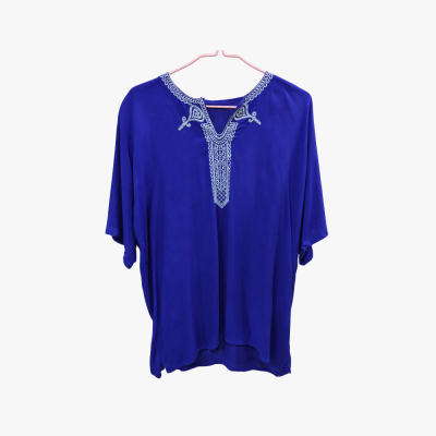 Royal Blue Tunisian...