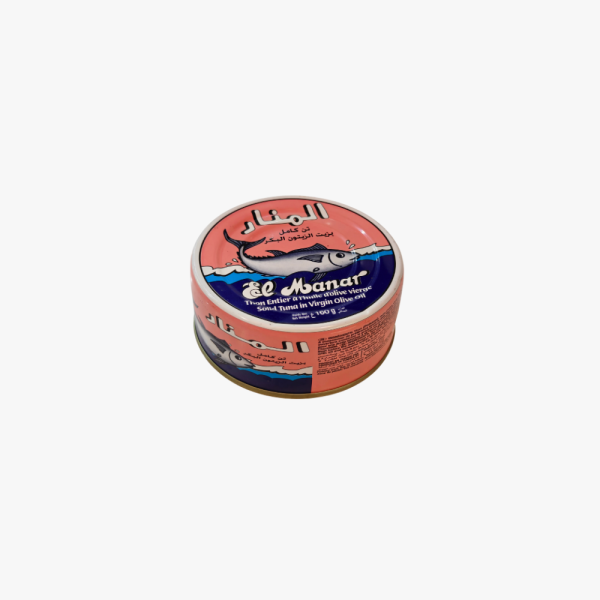 Solid Tuna in Virgin Olive Oil El Manar160g