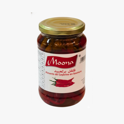 Moona Spicy cayenne peppers