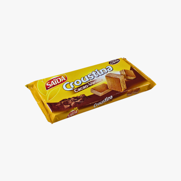 Saida Croustina Cacao-Vanilla Wafer Bar