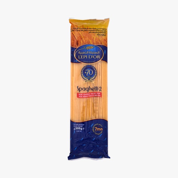 Pasta Spaghetti 2 L'EPI D'OR 500g
