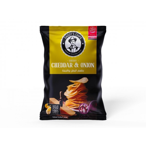 Daddy’s Chips Cheddar and Onion