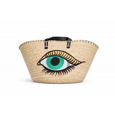 Tunisian Bag with Eye