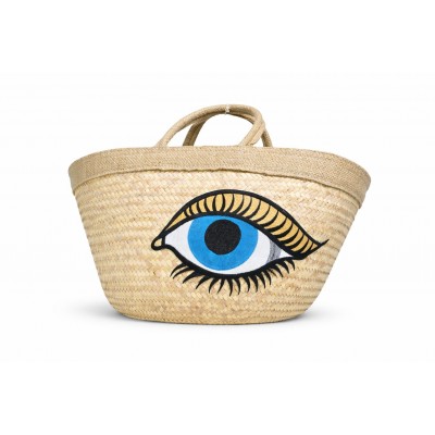 Tunisian Bag with Eye