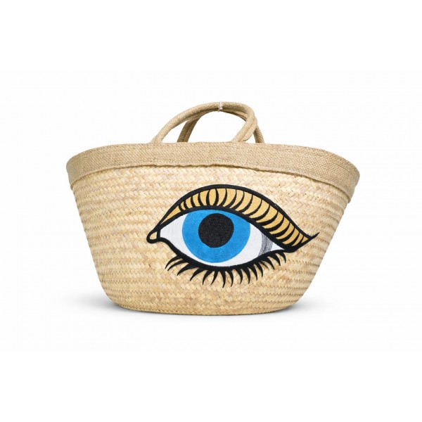 Tunisian Bag with Eye