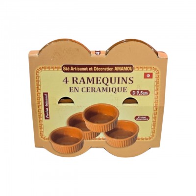 Lot of 4 Ceramic Ramekins –...