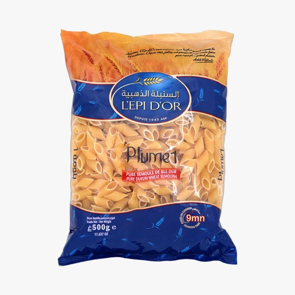 L'EPI D'OR 500g معكرونة Plume