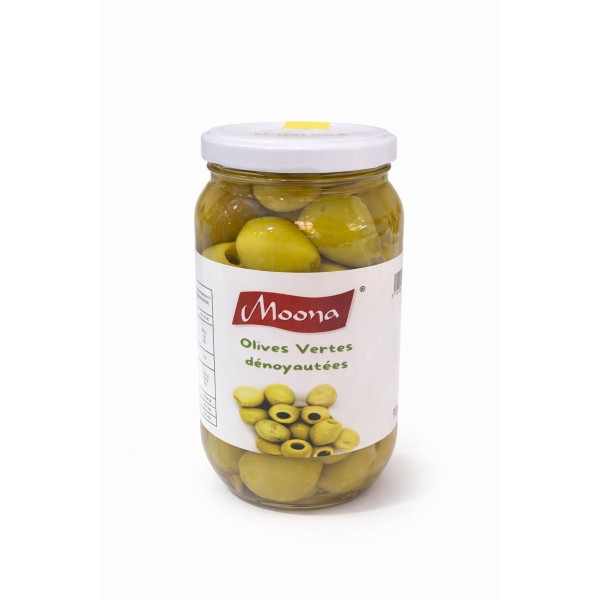 Moona green olives 180g